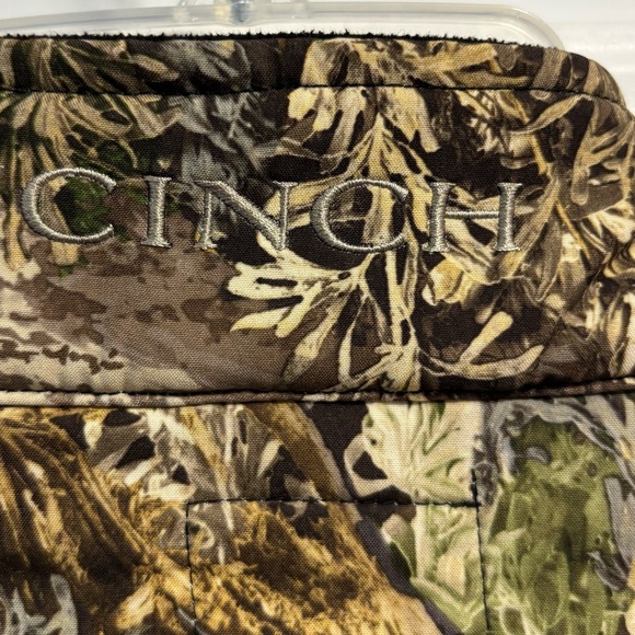 Cinch Outdoor Real Tree Soft Shell Black Camo Jacket Women’s Size Large - Picture 7 of 11